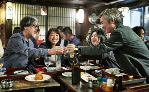 Japanese Couples Toasting at Tokyo Sushi Bar and Restaurant